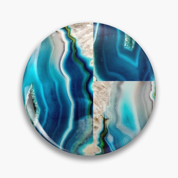 Artikelvorschau, Blaue Geode entworfen und verkauft von HighMntDwellerz.