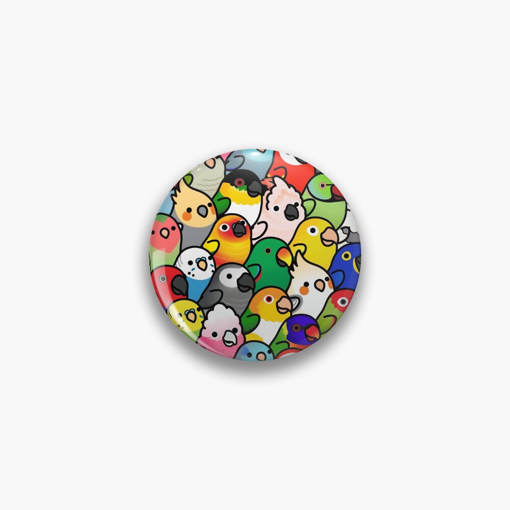 Everybirdy Pattern Pin