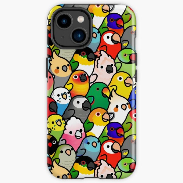 Everybirdy Pattern iPhone Tough Case