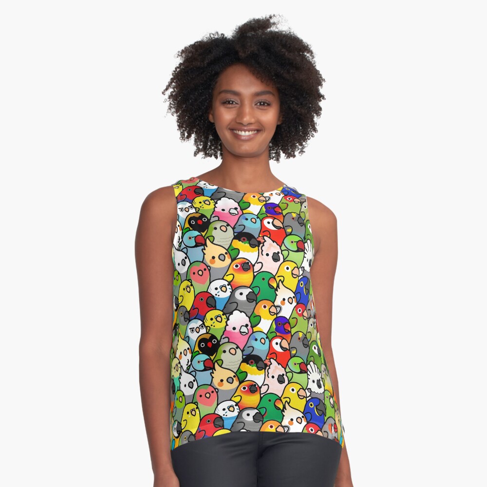 Item preview, Sleeveless Top designed and sold by birdhism.