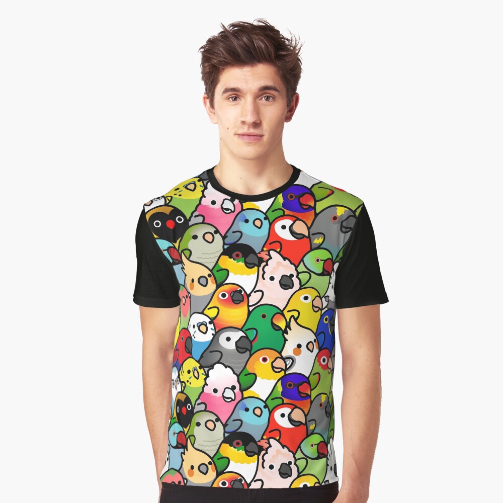 Item preview, Graphic T-Shirt designed and sold by birdhism.