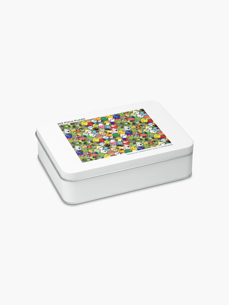 Alternate view of Everybirdy Pattern Jigsaw Puzzle