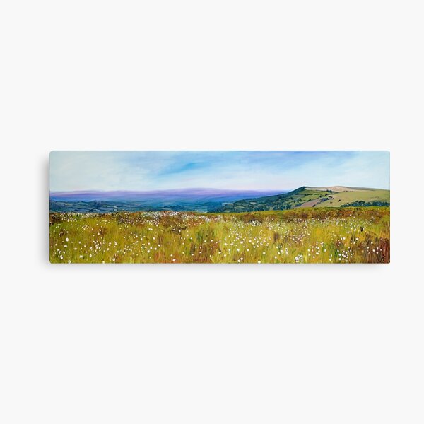 'Flowers for Foxhunter' in acrylics Canvas Print