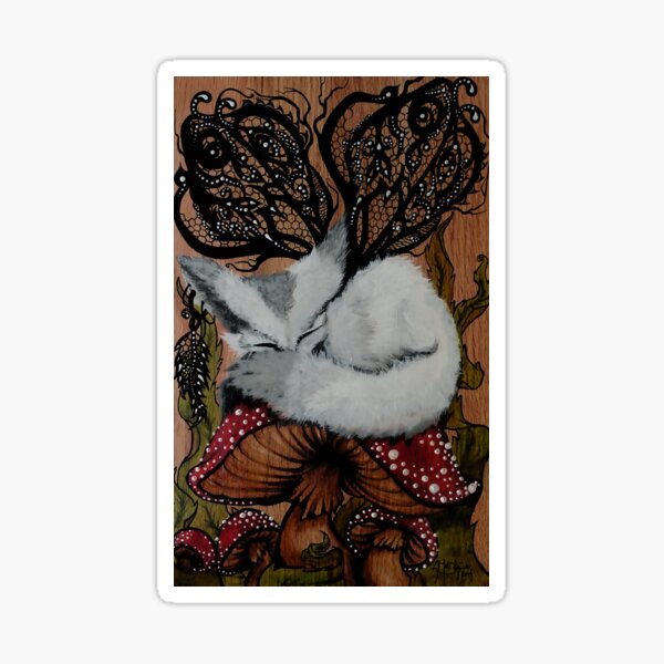 FAIRY FOX Sticker
