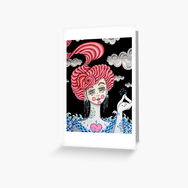 Calypso Greeting Card