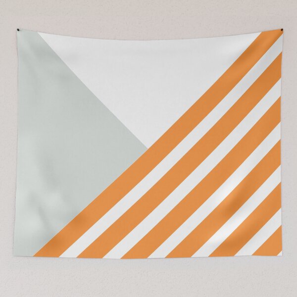 Item preview, orange White Gray designed and sold by Seatzy.
