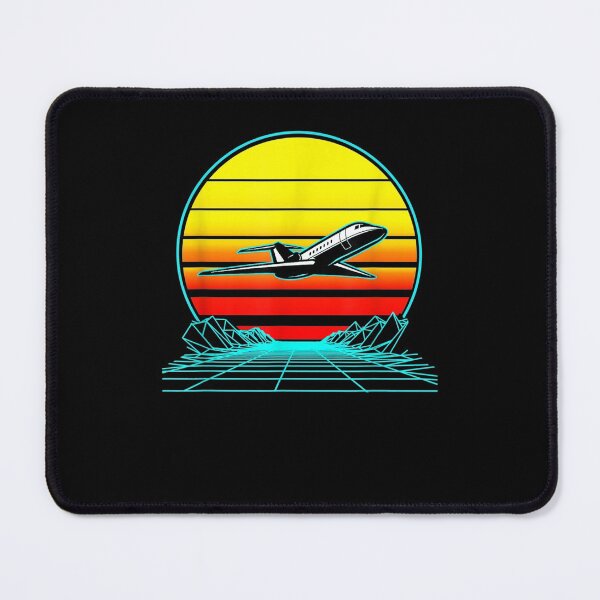 Item preview, Retro Vintage Sunset Jet Fighter designed and sold by bar0zysbertha.