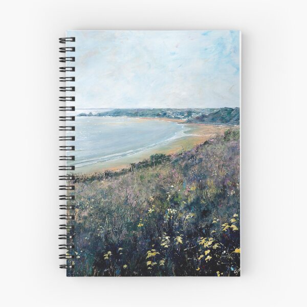 Item preview, 'Wiseman's Bridge to Saundersfoot' in acrylics designed and sold by Jantien Powell.