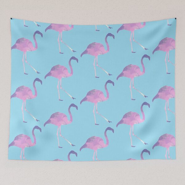 Item preview, flamingo painting designed and sold by DiviaDesigns.