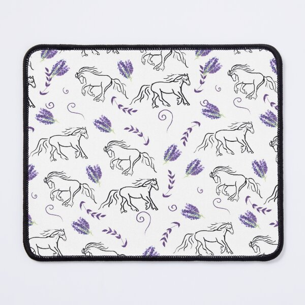 Item preview, Gyspy Vanner Horse Flower Lilac Design  designed and sold by bellaszcz.