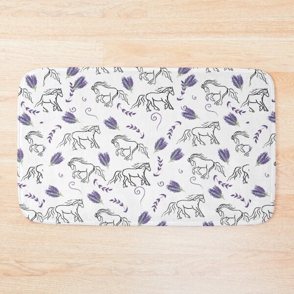 Item preview, Gyspy Vanner Horse Flower Lilac Design  designed and sold by bellaszcz.