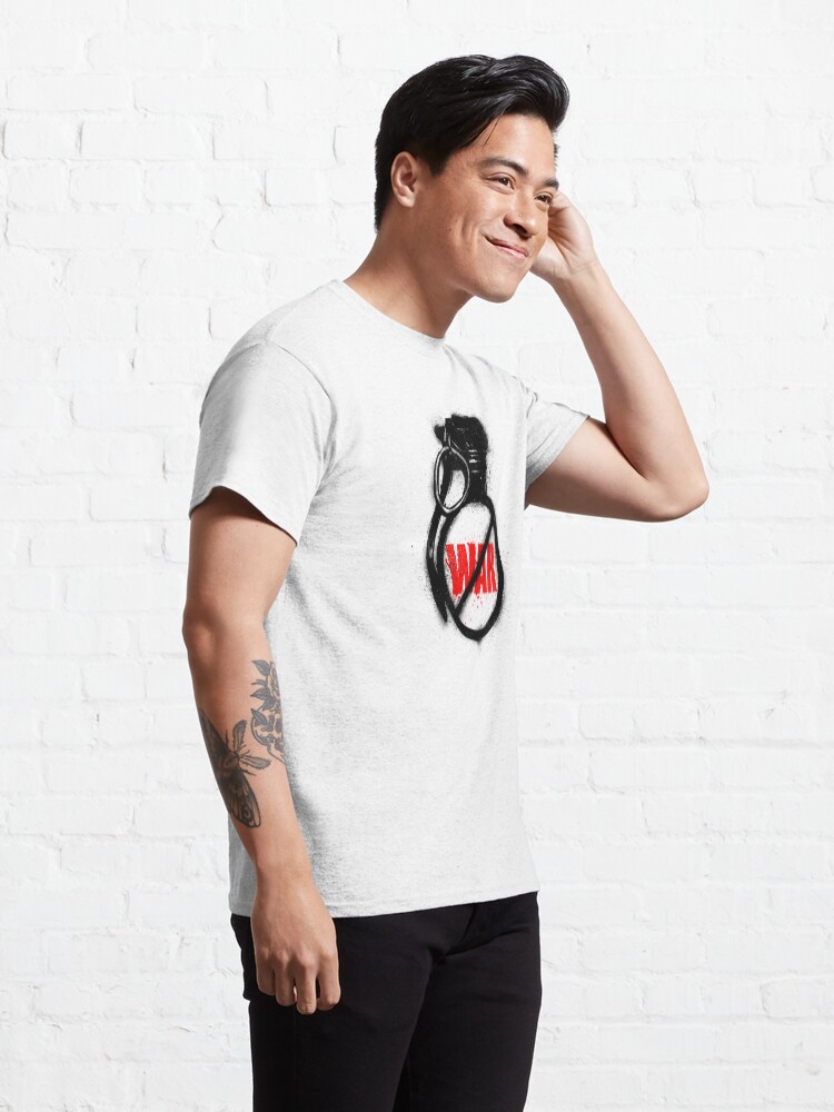 Alternate view of AntiWAR Classic T-Shirt