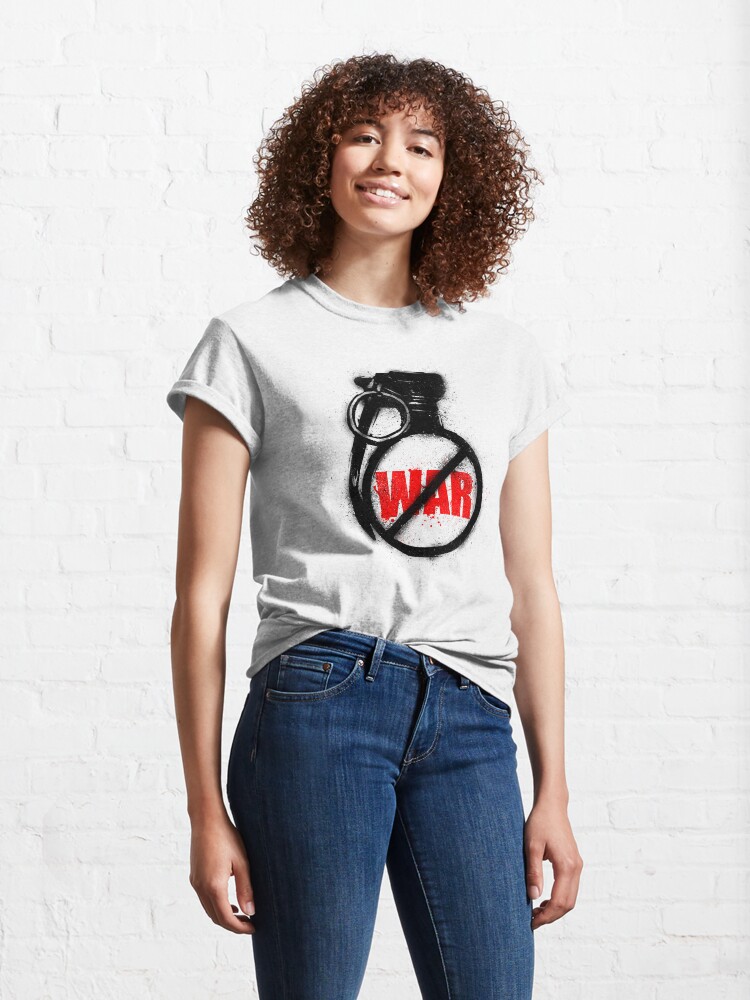 Alternate view of AntiWAR Classic T-Shirt