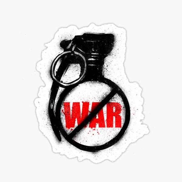AntiWAR Sticker