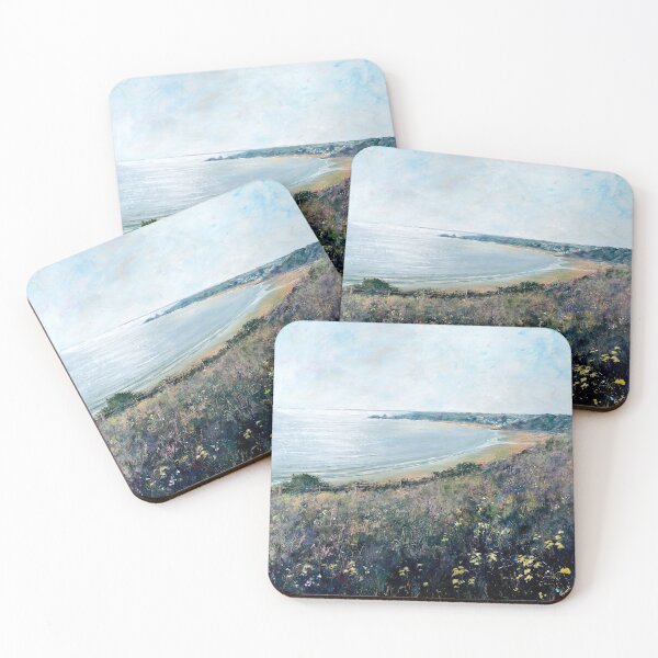 Item preview, 'Wiseman's Bridge to Saundersfoot' in acrylics designed and sold by Jantien Powell.