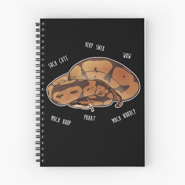 Item preview, Ball Python Wow Snek designed and sold by Clara Hollins.