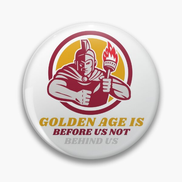 Item preview, Golden Age Is Before Us Not Behind Us designed and sold by Amine-Creation.