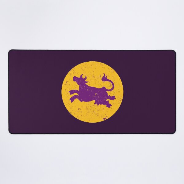 The Cow Jumped Desk Mat