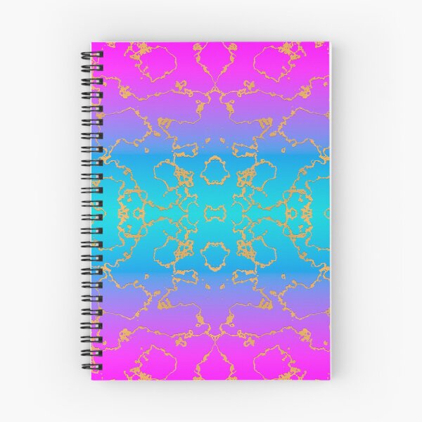 Item preview, Pink and Blue with gold design designed and sold by Suguna Ganeshan.