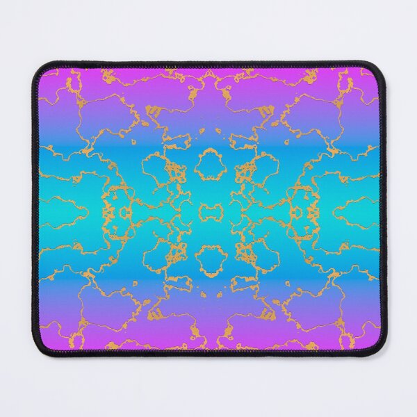 Item preview, Pink and Blue with gold design designed and sold by Suguna Ganeshan.