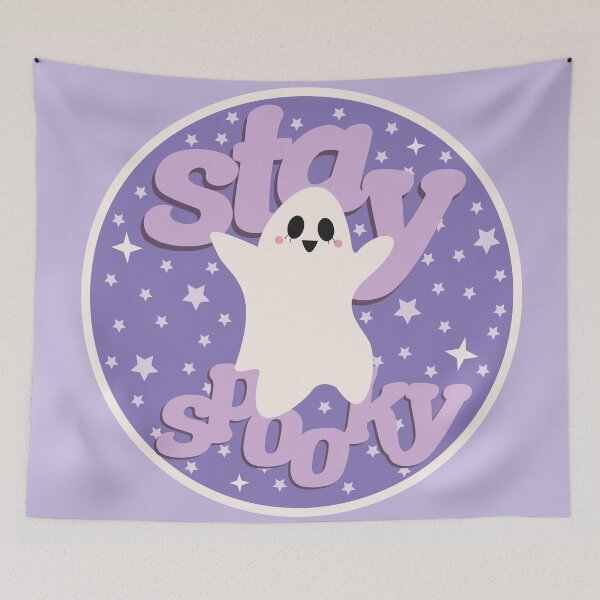 Item preview, stay spooky ghost designed and sold by racharanha.