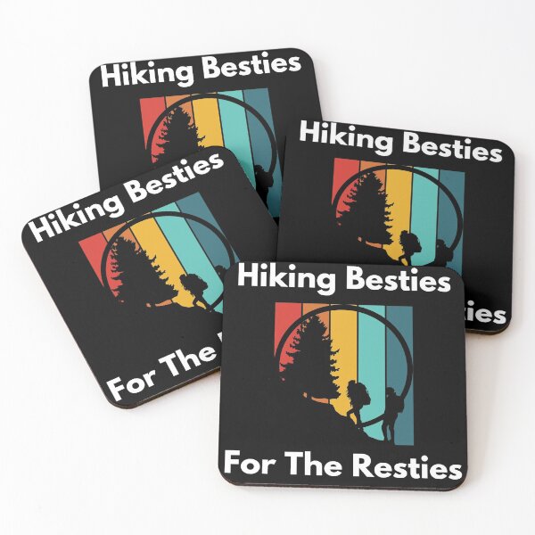 Item preview, Hiking besties for the resties  designed and sold by 2Cheesy4U.