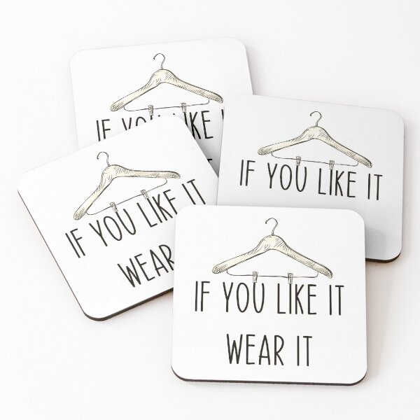 Item preview, If You Like It Wear It designed and sold by Martini-Four.