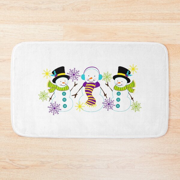 Item preview, Smiling Snowmen designed and sold by ChelleCreate.