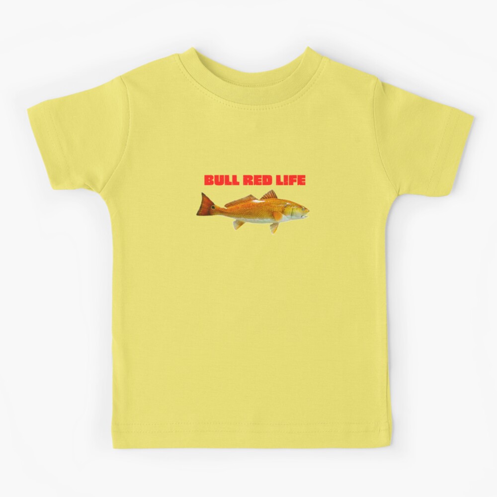Redfish Spotted Drum Fishing Outer Banks Trophy Fish Carolina Striper Kids  T-Shirt for Sale by CBCreations73
