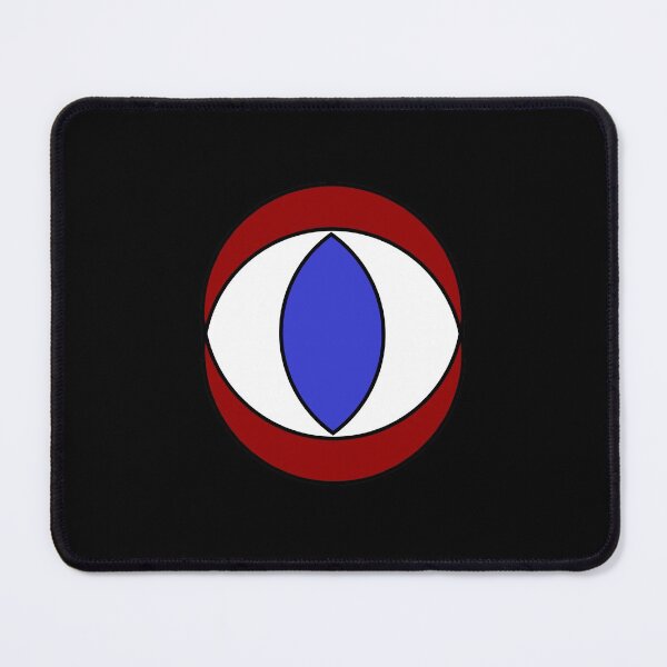 Item preview, ultramarine and red magical eye designed and sold by aquanour.