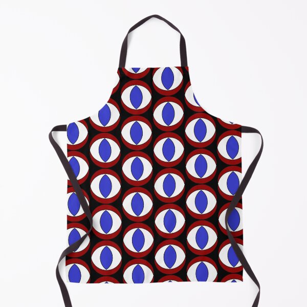 Item preview, ultramarine and red magical eye designed and sold by aquanour.
