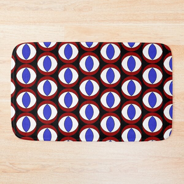 Item preview, ultramarine and red magical eye designed and sold by aquanour.