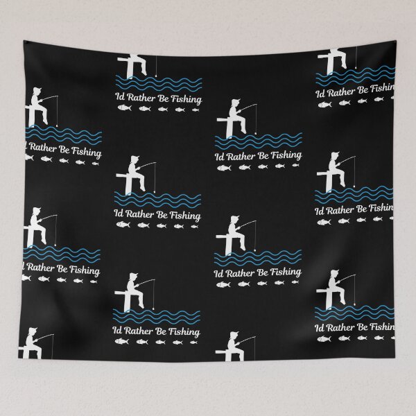Item preview, ID Rather Be Fishing designed and sold by Vimbuy.