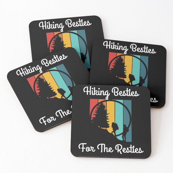 Item preview, Hiking besties for the resties  designed and sold by 2Cheesy4U.