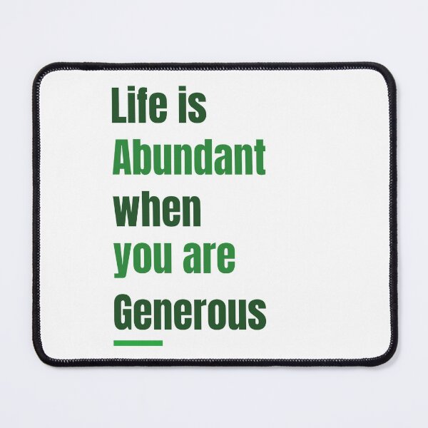 Item preview, Life is Abundant designed and sold by Jessine Fowler.
