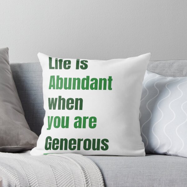 Item preview, Life is Abundant designed and sold by Jessine Fowler.