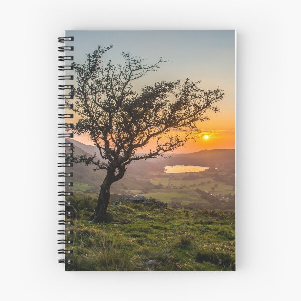 Item preview, A Lonely Tree Looking Over Dyffryn Nantlle During Sunset designed and sold by LluniauDafyddEm.