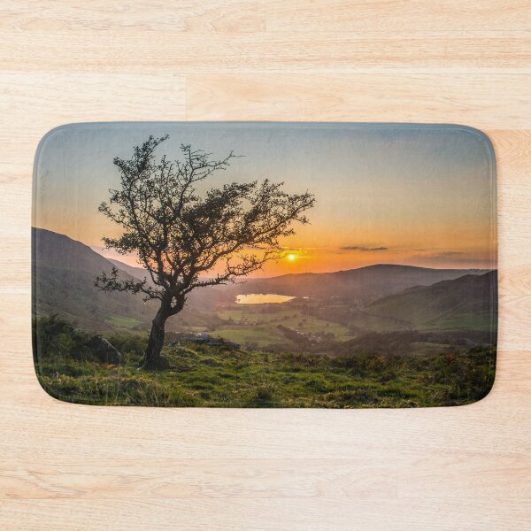 Item preview, A Lonely Tree Looking Over Dyffryn Nantlle During Sunset designed and sold by LluniauDafyddEm.