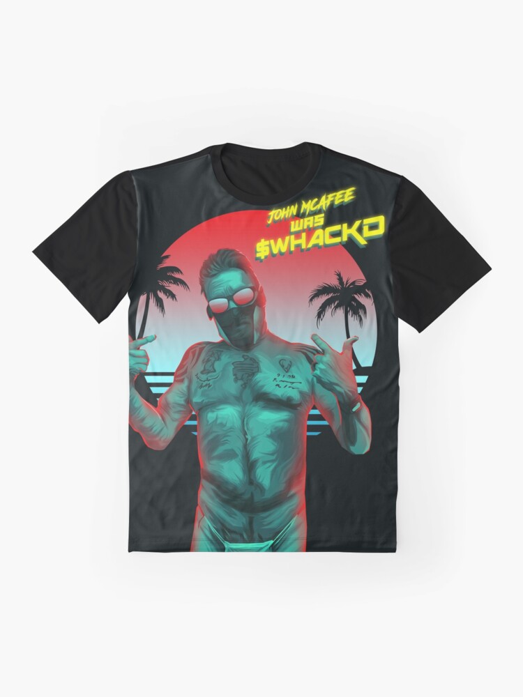 Alternate view of The Pandemic Conscious McAfee Graphic T-Shirt