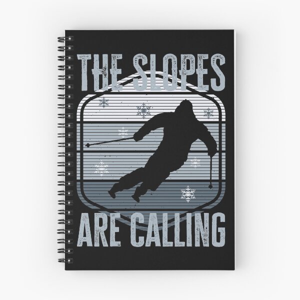 Item preview, The slopes are calling, Funny Skiing quote, Gift for skier designed and sold by AS-Shirts.