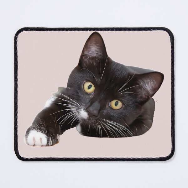 Item preview, cute black cat designed and sold by DiviaDesigns.