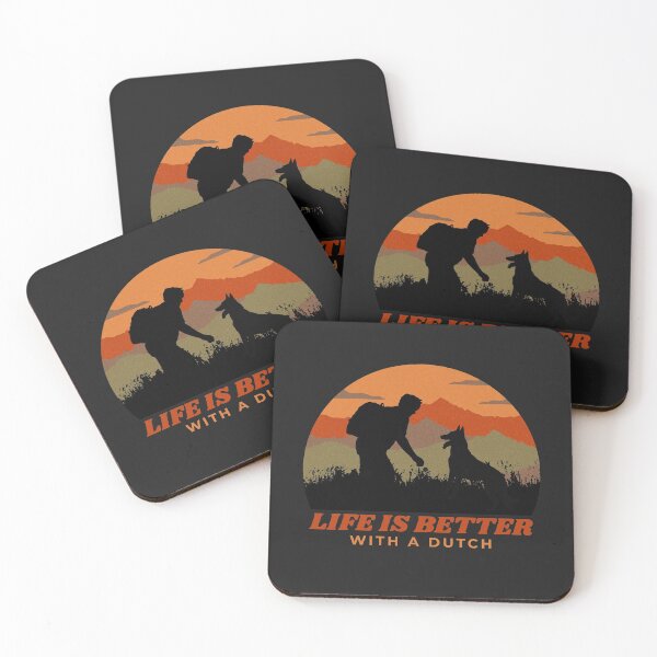 Item preview, Life Is Better With A Dutch Shepherd Dad designed and sold by Guarddogdrive.