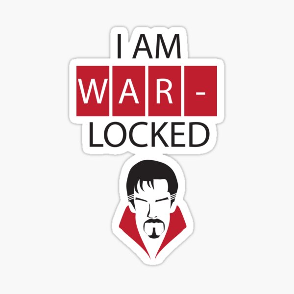 War-Locked Sticker