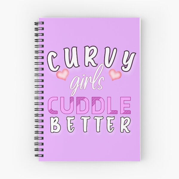 Item preview, curvy girls cuddle better  designed and sold by Havic  Tees.