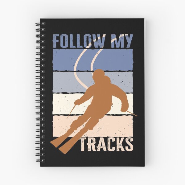 Item preview, Funny Skiing quote, Follow my tracks. Gift for ski lovers designed and sold by AS-Shirts.
