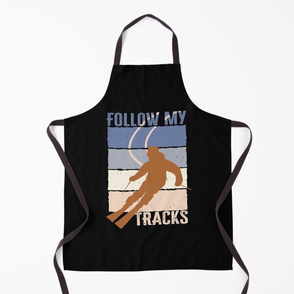 Item preview, Funny Skiing quote, Follow my tracks. Gift for ski lovers designed and sold by AS-Shirts.