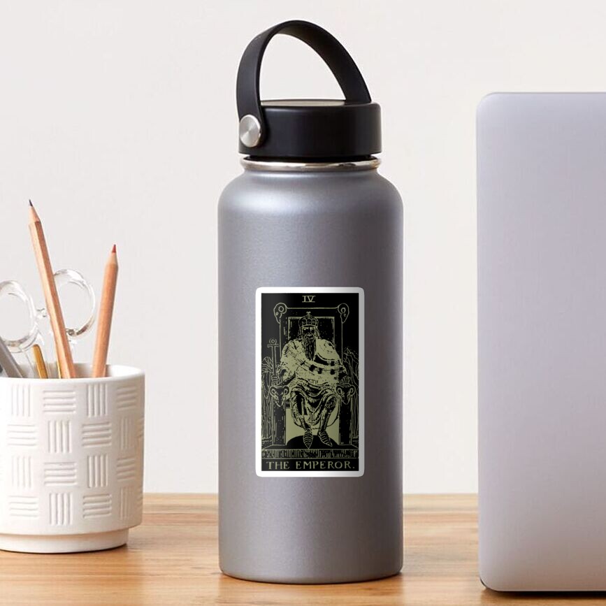 Golden Tarot - The Emperor Sticker