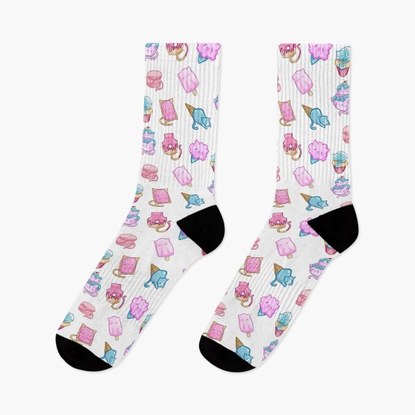 Item preview, Pink Dessert Sticker Pack & Pattern designed and sold by SushiKittens.