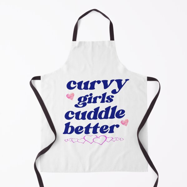 Item preview, curvy girls cuddle better designed and sold by Havic Tees.