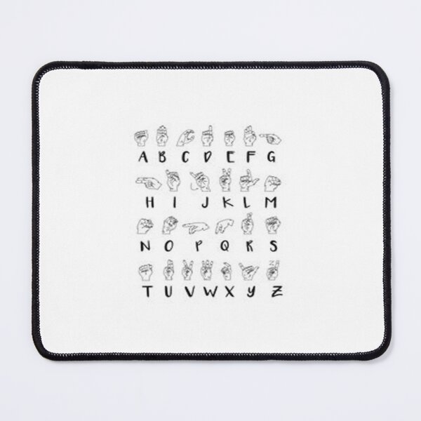 Item preview, ASL Sign Language Alphabet designed and sold by Animoxz3.